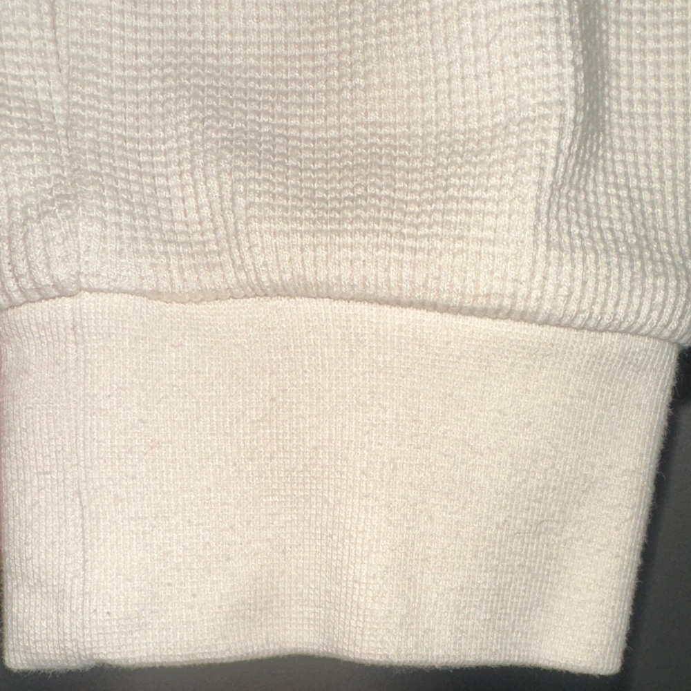 Quince Cream Zip-Up Hoodie - Picture 4 of 9
